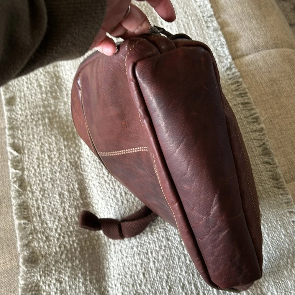JACK GEORGES LEATHER BAG PACK